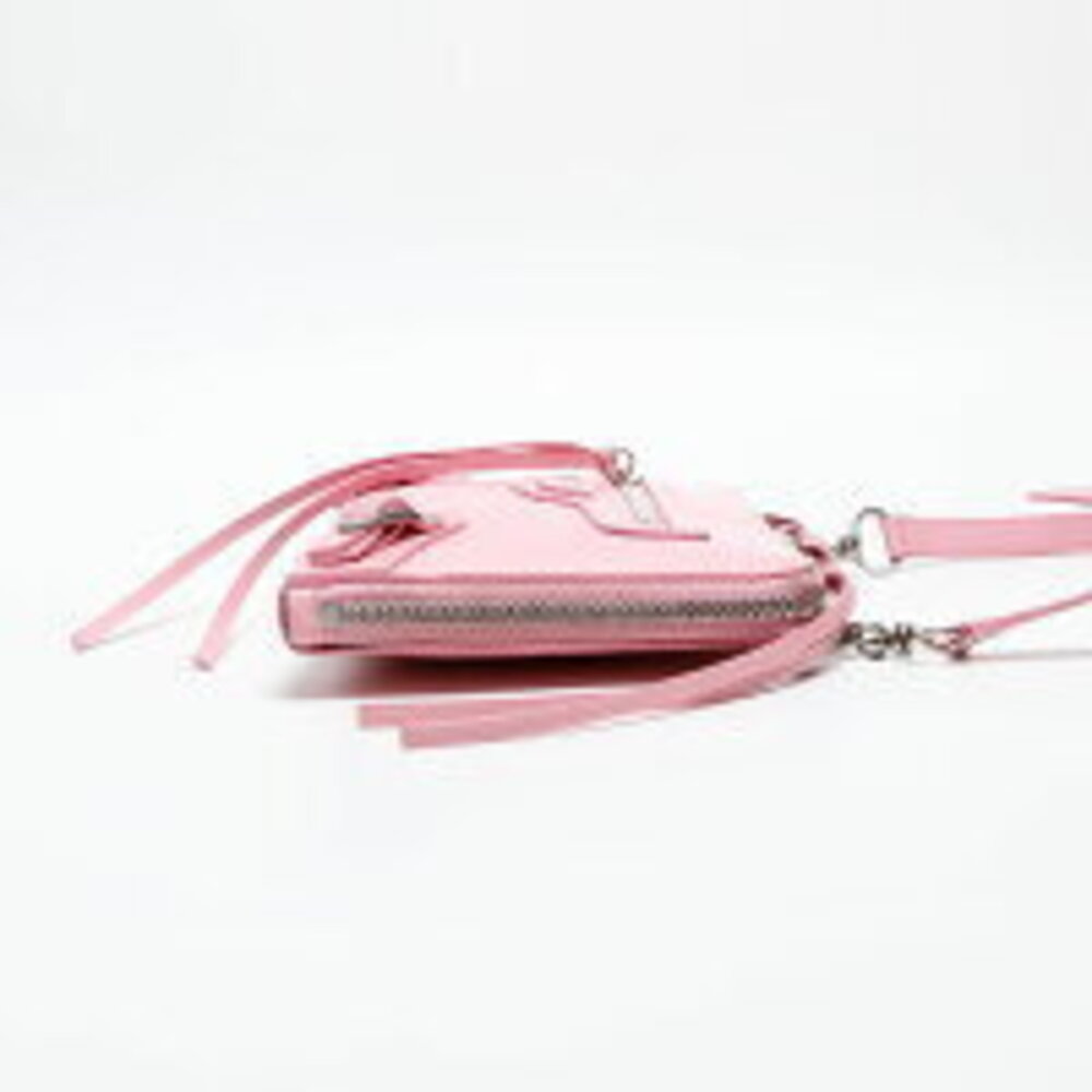 Balenciaga Neo City Shoulder Bag Embossed Leather Pink - Picture 5 of 13